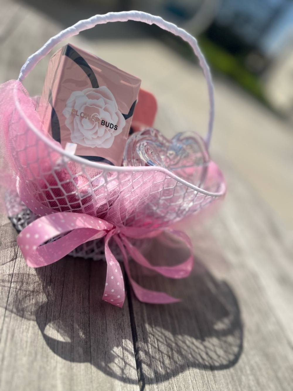 Pink Decorative Mother’s Day Gift Basket